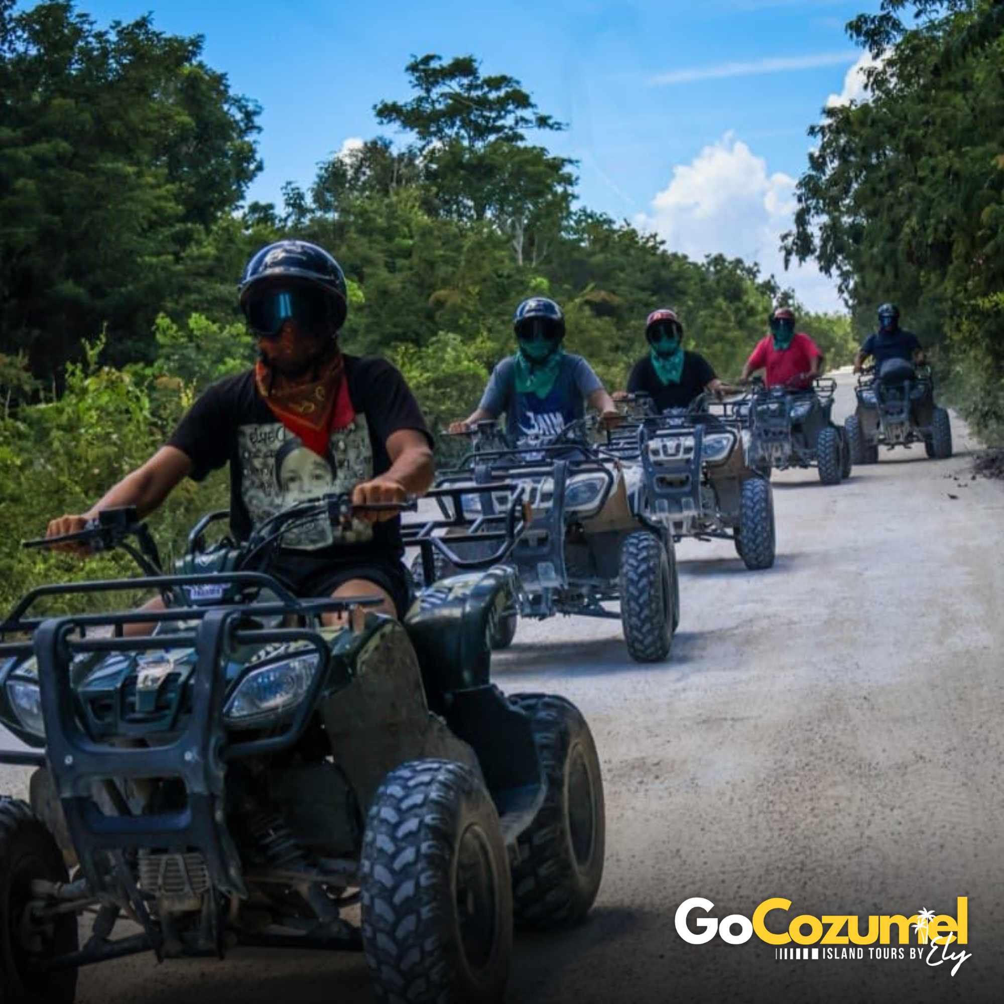 1 Person Package – Deposit (20%) ATV Experience (4-wheelers) (1h30)