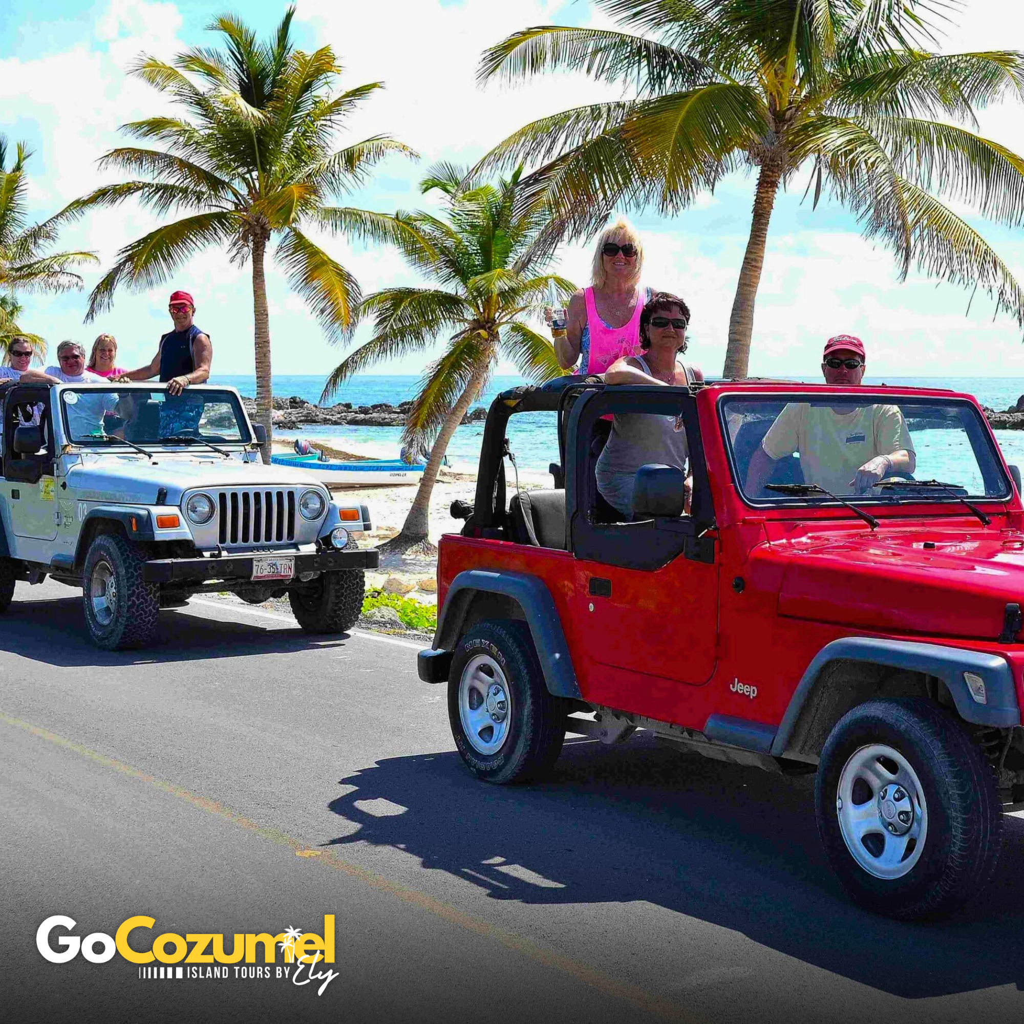 1 Adult Package – Deposit (20%) – Private Island Jeep Tour (5H)